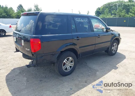 2005 Honda Pilot Ex-L from USA, damaged, VIN 5FNYF18625B019979